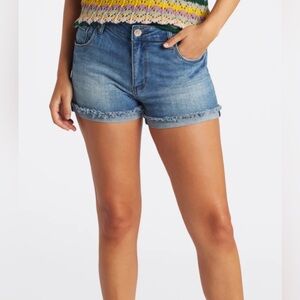 STS BLUE Molly High Rise Boyfriend Short Frayed Roll Hem Casual Sizes 20 & 22